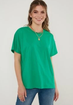 LELA Crew Neck- T-Shirt Basic - Benetton Color
