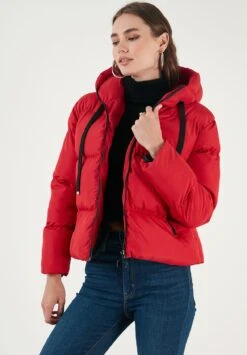 LELA Regular Fit - Winterjas - Red -Stijl Verkoop 6eacfc476848433199bea72157db5084