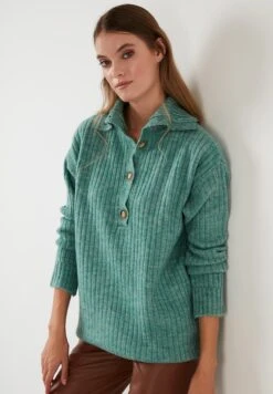 LELA Trui - Sea Green -Stijl Verkoop 6ec18bd4598d4a4d8063221434eb8ca3