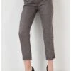 LELA High Waist Trousers- Broek - Dark Beige