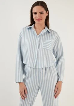 LELA Regular Fit - Pyjama - Blue 14 LELA Regular Fit - Pyjama - Blue -Stijl Verkoop 7059b4c201564c20a625c2f870a2ad8f