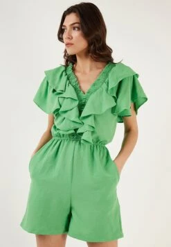 LELA Regular Fit - Jumpsuit - Green -Stijl Verkoop 7085be0a99fe4b91a42cb176df9f0310