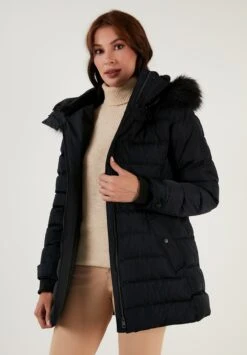 LELA Regular Fit - Winterjas - Navy Blue -Stijl Verkoop 70cee4e310ce4fa0979fb45b4404ed26