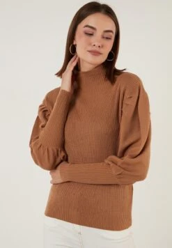 LELA Regular Fit - Trui - Light Brown 11 LELA Regular Fit - Trui - Light Brown -Stijl Verkoop 7224b1d373fc42b0a8d4e555c03e6f16