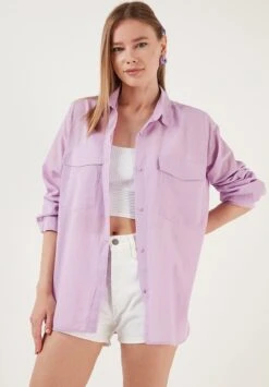 LELA Loose Fit - Overhemdblouse - Lilac