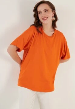 LELA Loose Fit - Blouse - Orange