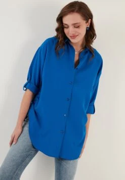 LELA Overhemdblouse - Royal Blue 13 LELA Overhemdblouse - Royal Blue -Stijl Verkoop 744e75bccd934187b8d5216533b4f28d