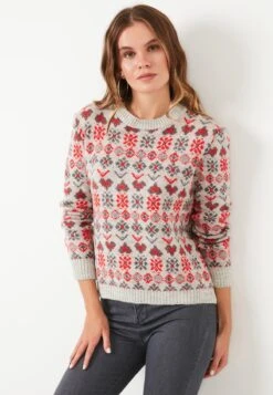 LELA Regular Fit - Trui - Light Grey -Stijl Verkoop 76b8b85d5734451db831838df3d96497