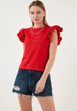 LELA T-Shirt Print - Red