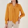 LELA Regular Fit - Blouse - Mustard
