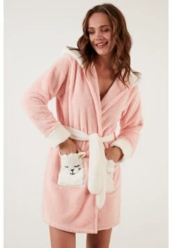 LELA Regular Fit - Badjas - Salmon 12 LELA Regular Fit - Badjas - Salmon -Stijl Verkoop 7ad681b9dd4e48e79abe41f867c4c4cd