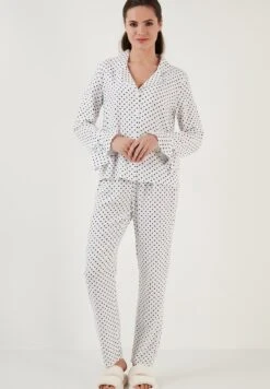 LELA Regular Fit - Pyjama - White