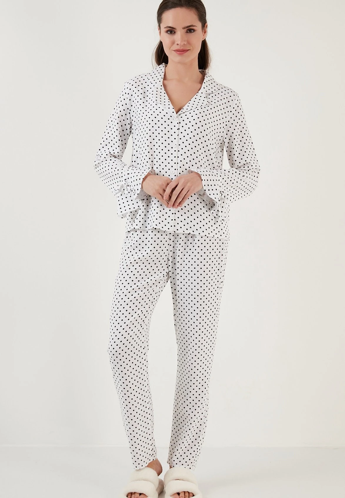 LELA Regular Fit - Pyjama - White 3 LELA Regular Fit - Pyjama - White