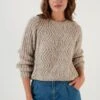 LELA Regular Fit - Trui - Stone -Stijl Verkoop 7cb3afb3e78f4a04839f2c1f9c29c9d7