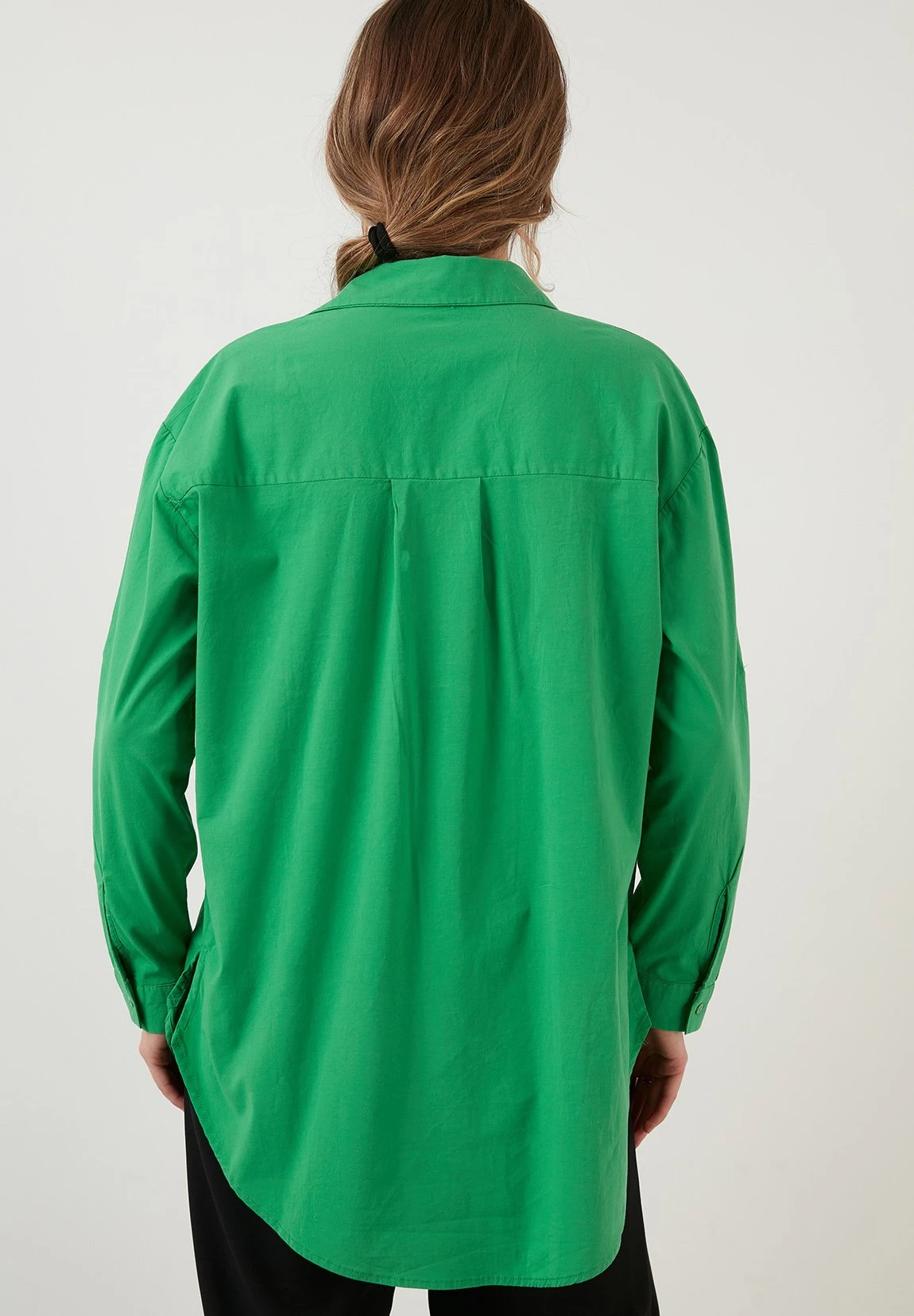 LELA Loose Fit - Overhemd - Green 5 LELA Loose Fit - Overhemd - Green - Afbeelding 3