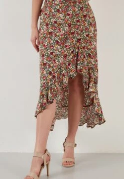 LELA Regular Fit - A-Lijn Rok - Green -Stijl Verkoop 7f68f68a56ea4b5bb4b74a8b099ce416