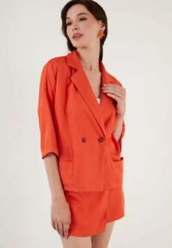 LELA Fit - Blazer - Orange -Stijl Verkoop 7f9418c3f17b4c5195e3fcb6abc587f2