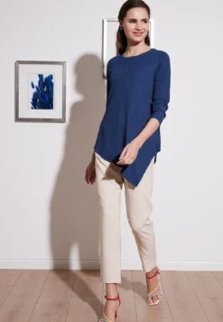 LELA Regular Fit - Blouse - Indigo -Stijl Verkoop 7fd9016088514f7e9f27edfc568ab1ab