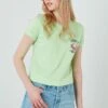 LELA Regular Fit- T-Shirt Print - Green -Stijl Verkoop 802b84e9075a44489a4156eb4893127c