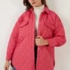 LELA Loose Fit - Jas - Fuchsia
