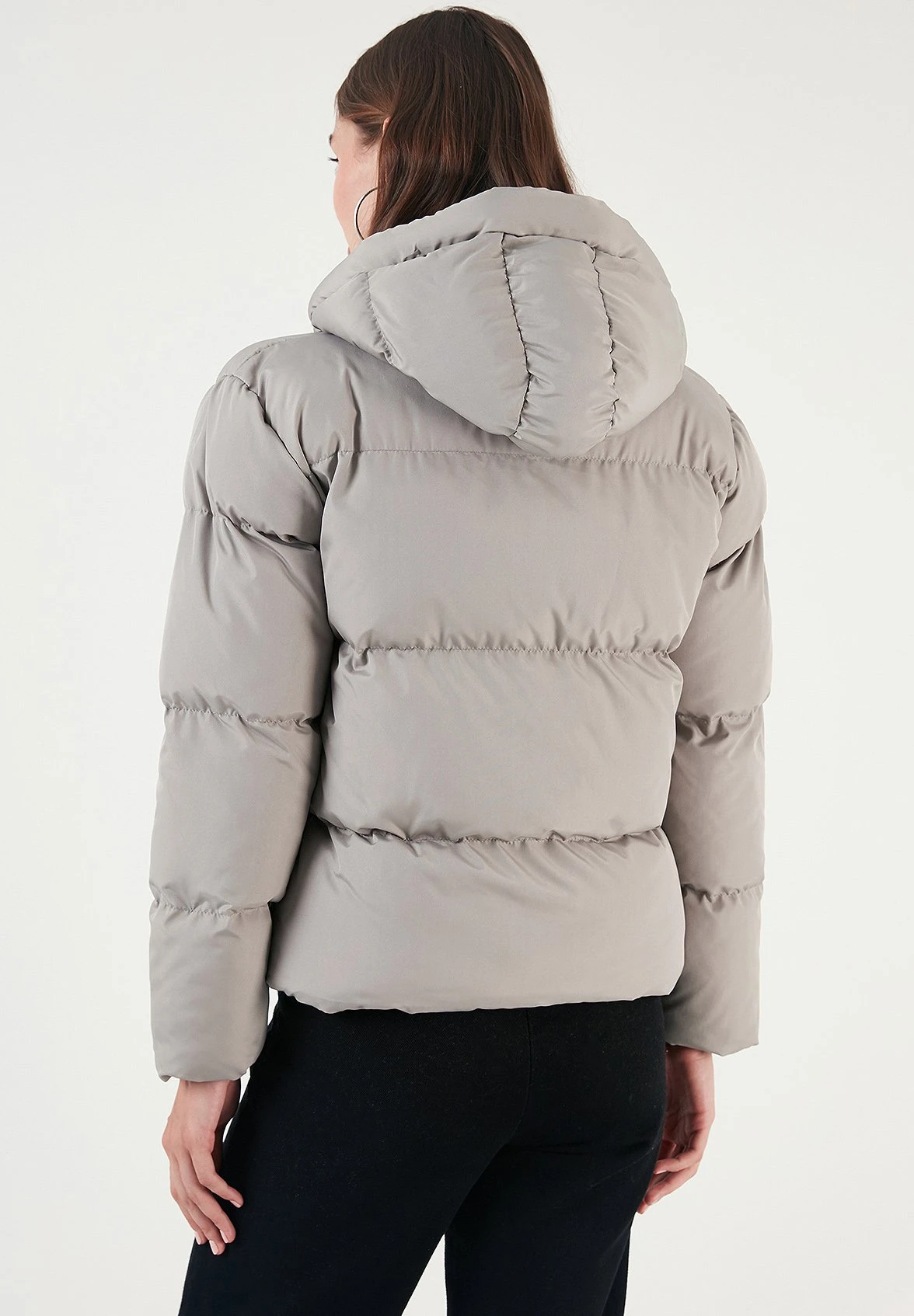 LELA Regular Fit - Winterjas - Grey 5 LELA Regular Fit - Winterjas - Grey - Afbeelding 3