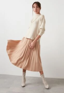 LELA Long Back- Trui - Beige -Stijl Verkoop 82e2c15be79f4958b9dd04782ae9126d