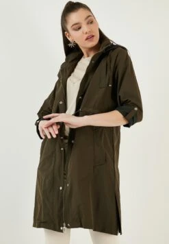 LELA Regular Fit - Parka - Khaki -Stijl Verkoop 85248d65175f432d974c311a4f780515