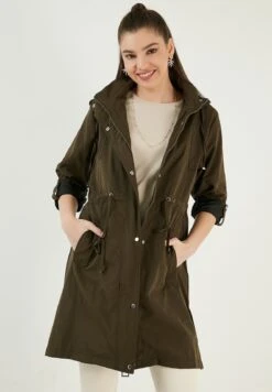 LELA Regular Fit - Parka - Khaki