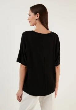 LELA Loose Fit - Blouse - Black -Stijl Verkoop 869bf9e8dc824abebad4bc1c5d0fb247