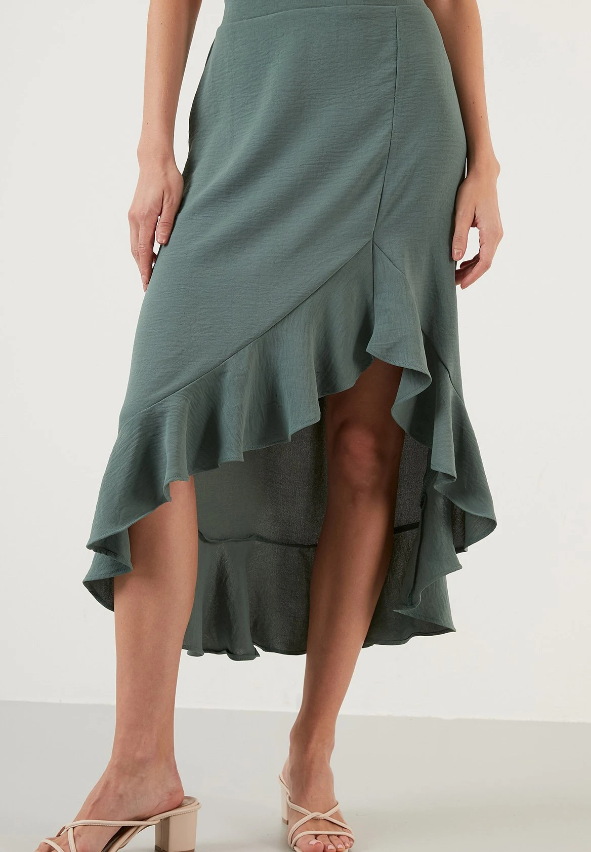 LELA Regular Fit - A-Lijn Rok - Mint 2 LELA Regular Fit - A-Lijn Rok - Mint