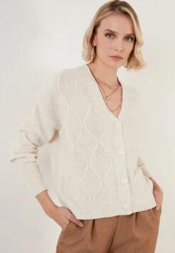 LELA Vest - Ecru -Stijl Verkoop 8ae3d74549334470b6b6050845d016c6