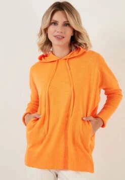 LELA Regular Fit - Hoodie - Orange -Stijl Verkoop 8b257a50d32d427d84fc6cb3a85105f2