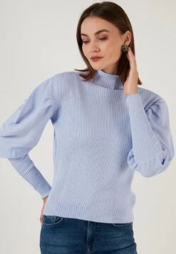 LELA Regular Fit - Trui - Blue -Stijl Verkoop 8c5f5488eb6c4b919962ac26aacf9f78