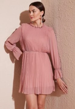 LELA Regular Fit - Jurk - Powder Pink -Stijl Verkoop 8f6f86b5e9ff4674990e0dd7ed170bc6