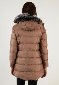 LELA Winterjas - Mink Color -Stijl Verkoop 904b03bed9d3400dbd7937d988acfd85
