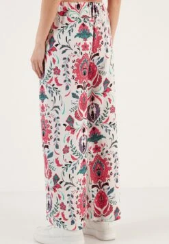 LELA Broek - White/Fuchsia -Stijl Verkoop 910adb2c8f3446de945002cdb6cc86ce