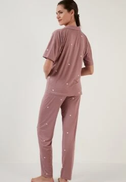 LELA Set Regular Fit - Pyjama - Dusty Rose -Stijl Verkoop 9203d9927e744d428af3ab2c6858fd59