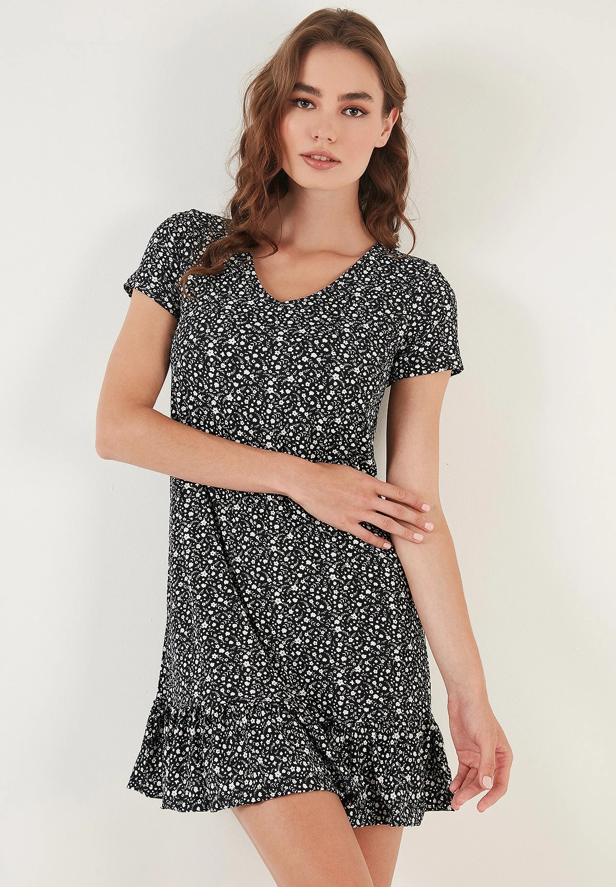 LELA Mini- Jurk - Black 5 LELA Mini- Jurk - Black - Afbeelding 3