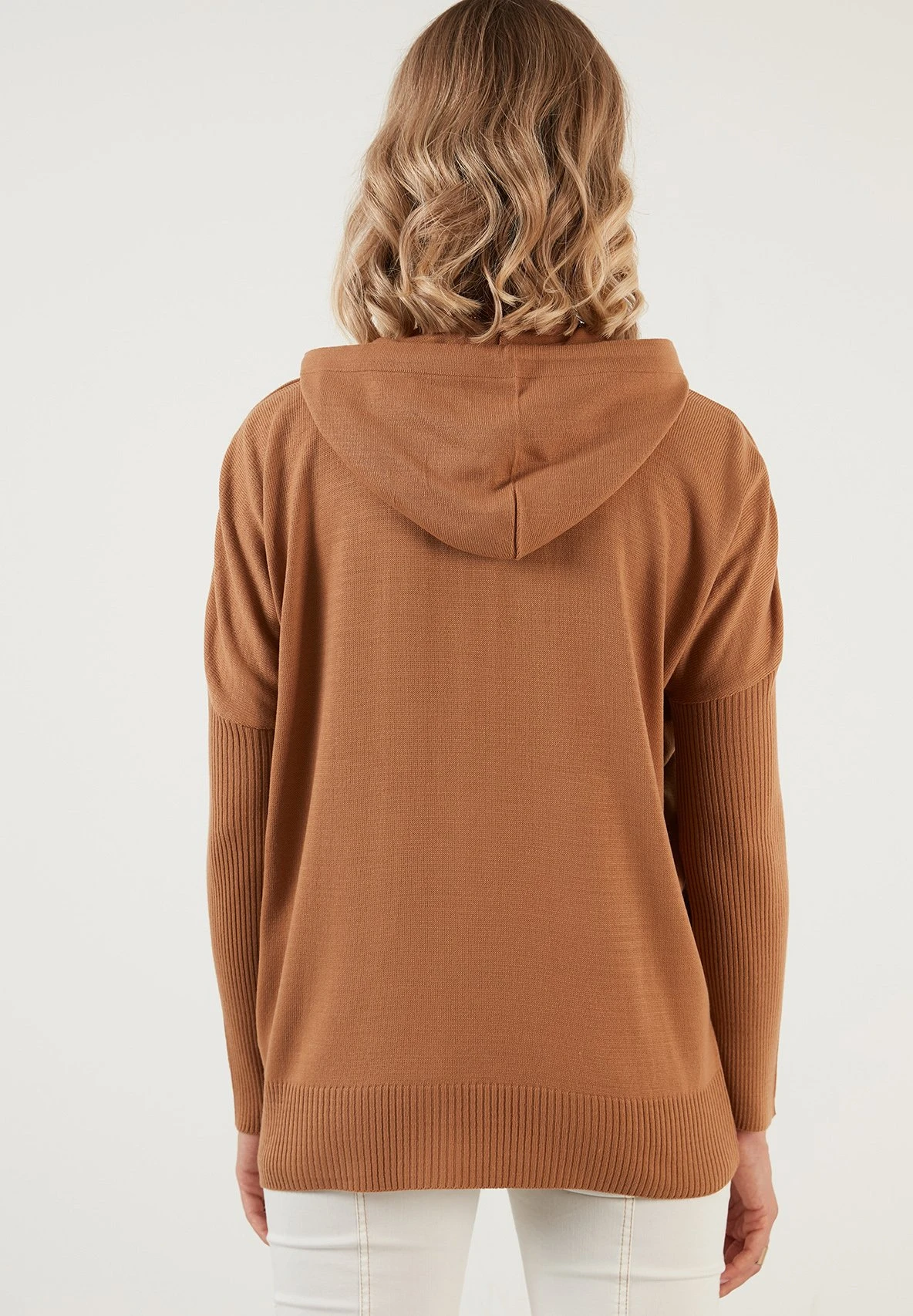 LELA Regular Fit - Hoodie - Caramel 5 LELA Regular Fit - Hoodie - Caramel - Afbeelding 3