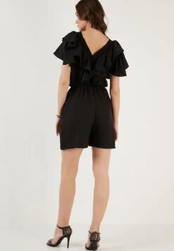 LELA Regular Fit - Jumpsuit - Black -Stijl Verkoop 957df09bab69448a8b2407b8001612fc