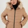 LELA Inflatable- Winterjas - Light Brown -Stijl Verkoop 95b0626581514e4a8c0ac3a96a7c6606