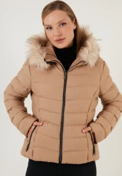 LELA Inflatable- Winterjas - Light Brown