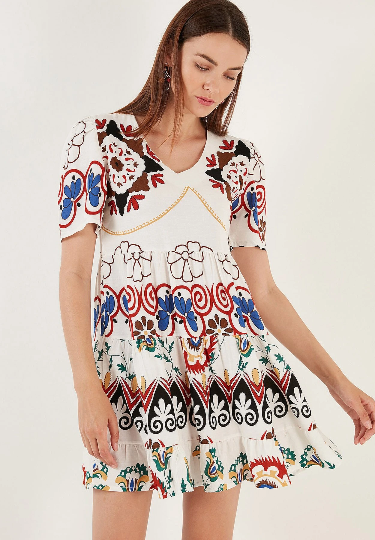 LELA Regular Fit - Jurk - Bone 4 LELA Regular Fit - Jurk - Bone - Afbeelding 2