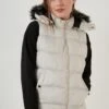 LELA Slim Fit - Bodywarmer - Stone Colored -Stijl Verkoop 98f976b3cdc14d3ea311989a69b35a76