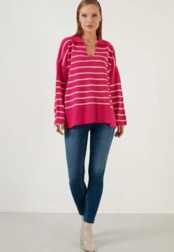 LELA Trui - Fuchsia Beige 9 LELA Trui - Fuchsia Beige -Stijl Verkoop 9925d68bd45746f999bb5567e0801ef8