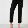 LELA High Waist Trousers- Broek - Black -Stijl Verkoop 996b9ab1f3a940d7917f21575d3bd01c