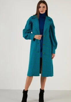 LELA Loose Fit - Trenchcoat - Green -Stijl Verkoop 99ee91f339b7489788dd44bd990520fe