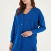LELA Vest - Blue -Stijl Verkoop 9a5a8ff8e7be4a5da77a65b0ab2a6c58