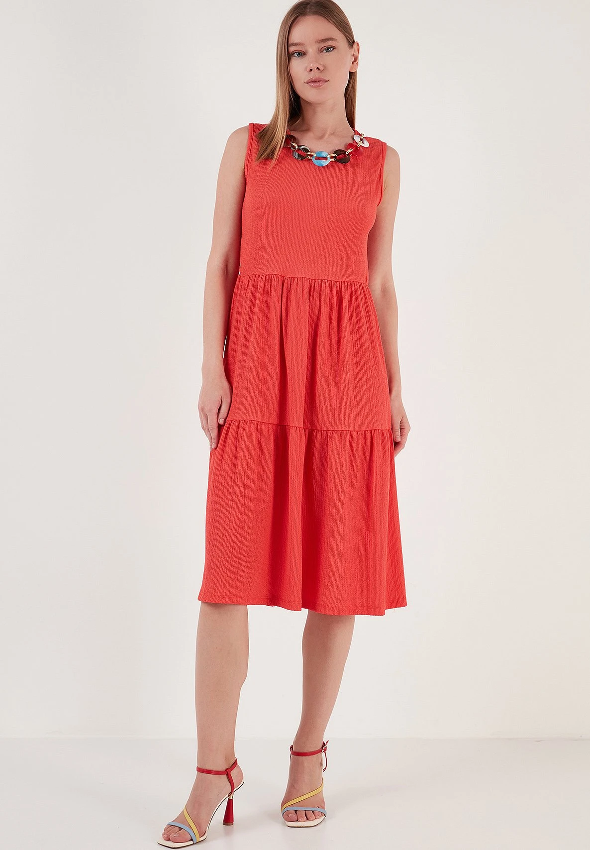 LELA Regular Fit - Jurk - Vermilion 7 LELA Regular Fit - Jurk - Vermilion - Afbeelding 5