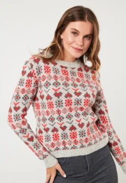 LELA Regular Fit - Trui - Light Grey -Stijl Verkoop 9a8a3ed2ff1249c3bf01c00ea9755dc0